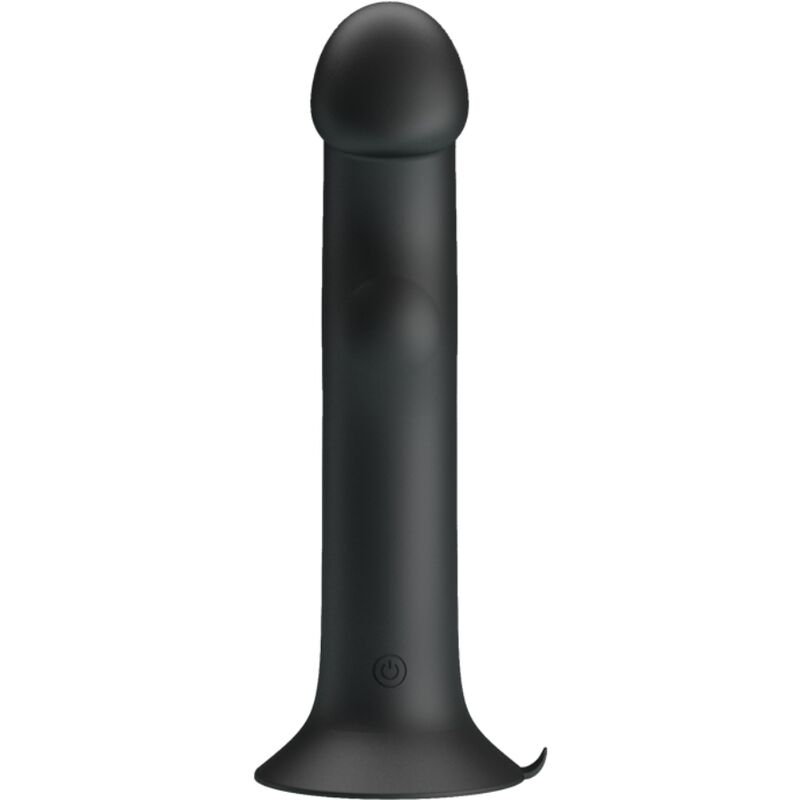 Vibrador y succionador de clítoris negro PRETTY LOVE FLIRTATION Murray, con diseño ergonómico y control de intensidad.