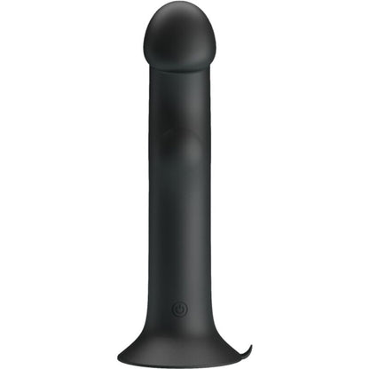 Vibrador y succionador de clítoris negro PRETTY LOVE FLIRTATION Murray, con diseño ergonómico y control de intensidad.