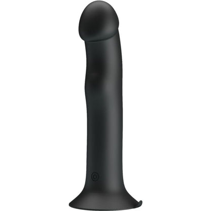 Vibrador y succionador de clítoris PRETTY LOVE Murray, en color negro, con diseño elegante y textura suave.