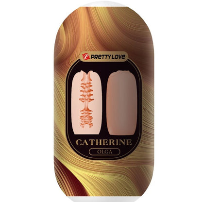 Pretty Love Olga male masturbation toy by Pretty Love Flirtation, featuring a natural skin-tone design and realistic details.