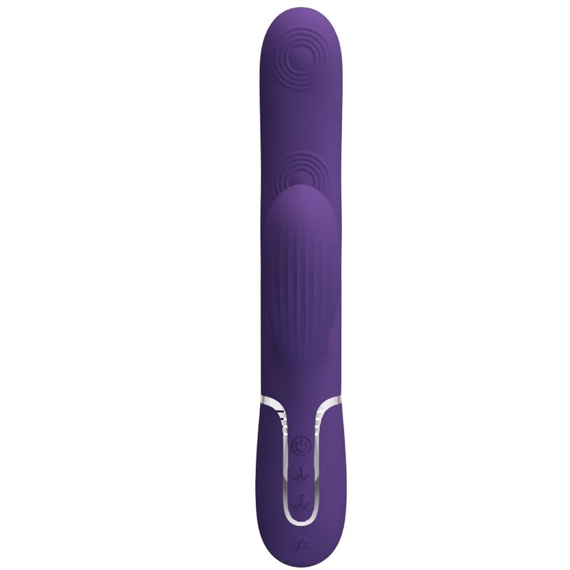 PRETTY LOVE - PERLITA VIBRADOR PUNT G 3 EN 1 MULTIFUNCIÓ MORAT