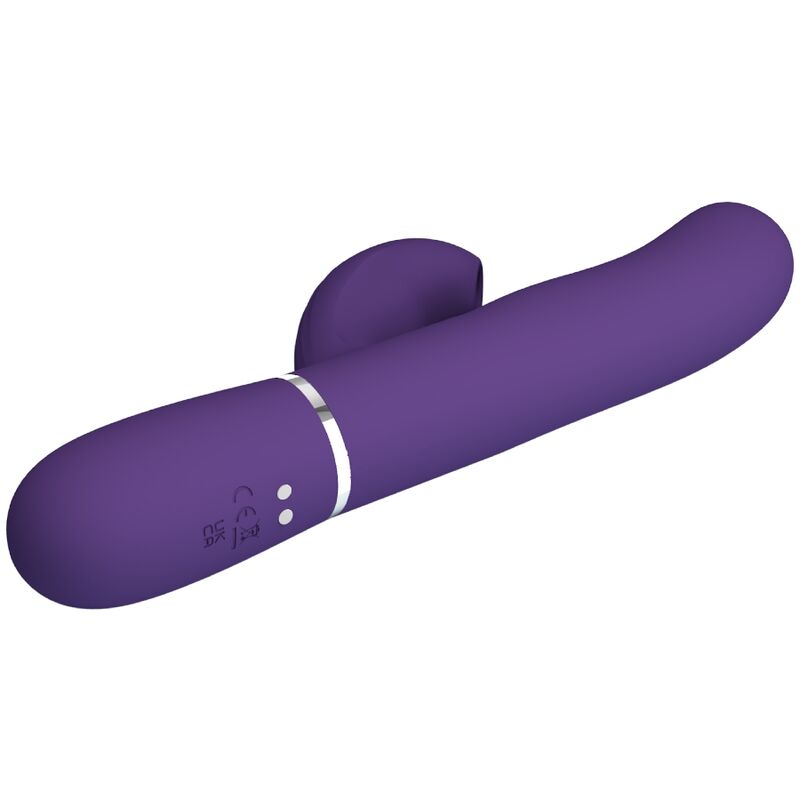 PRETTY LOVE - PERLITA VIBRADOR PUNT G 3 EN 1 MULTIFUNCIÓ MORAT