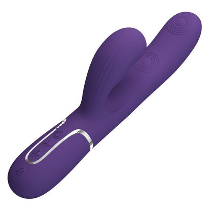 PRETTY LOVE - PERLITA VIBRADOR PUNT G 3 EN 1 MULTIFUNCIÓ MORAT