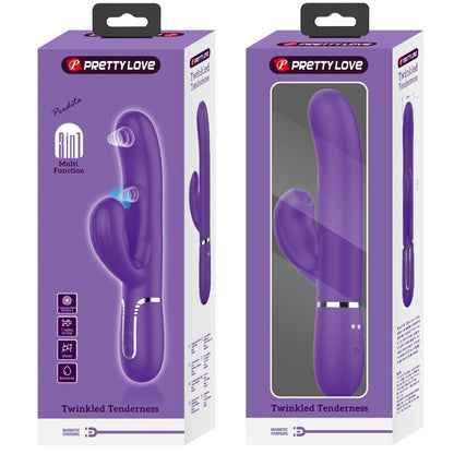 PRETTY LOVE - PERLITA VIBRADOR PUNT G 3 EN 1 MULTIFUNCIÓ MORAT