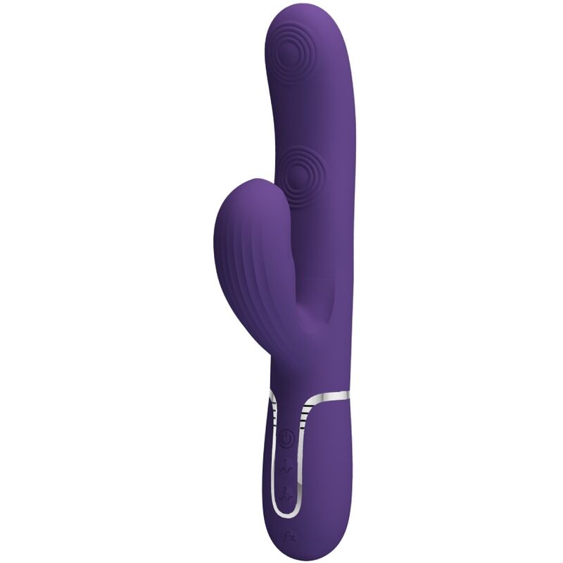 PRETTY LOVE - PERLITA VIBRADOR PUNT G 3 EN 1 MULTIFUNCIÓ MORAT