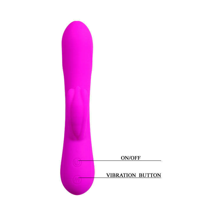 Pretty Love Vibrador Estimulador Barrete, a sleek and colorful vibrator designed for targeted stimulation.