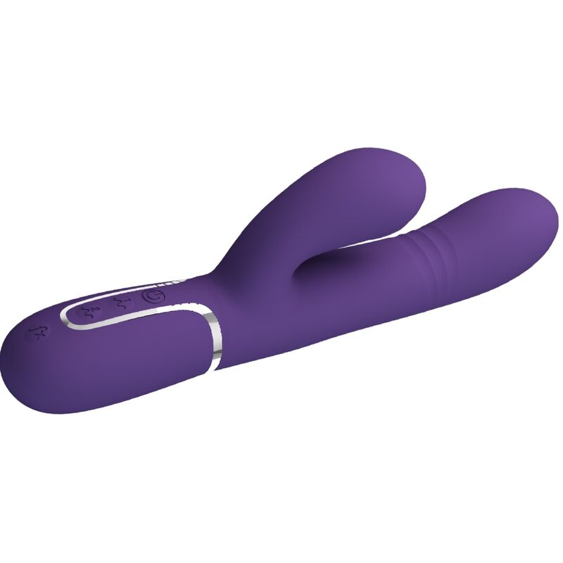 PRETTY LOVE - VIBRADOR PUNT G MULTIFUNCIÓ MORAT