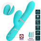 PRETTY LOVE - VIBRADOR PUNT G MULTIFUNCIÓ VERD AIGUA
