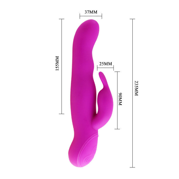 Purple PRETTY LOVE Highgrade Hale Rotating massager with sleek design and ergonomic shape for pleasure.