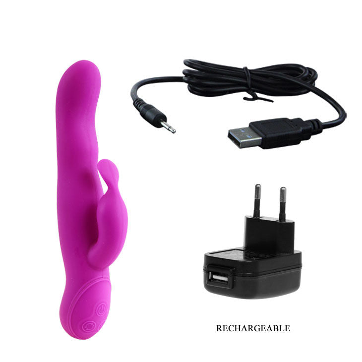 Highgrade Hale Rotador Lila by Pretty Love, a purple rotating massager with sleek design and ergonomic shape.