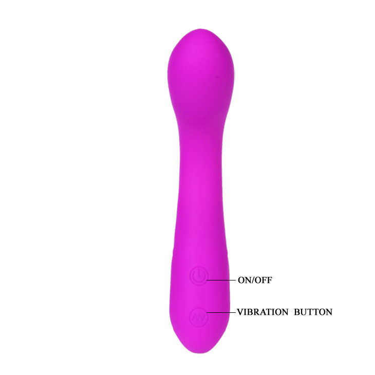 Masajeador lila Pretty Love Tony de la marca Pretty Love High Grade, con diseño ergonómico y control de velocidad.