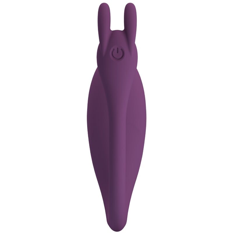 Vibrador PRETTY LOVE Catalina con control remoto y luz LED en color lila, diseñado para placer y fácil de usar.