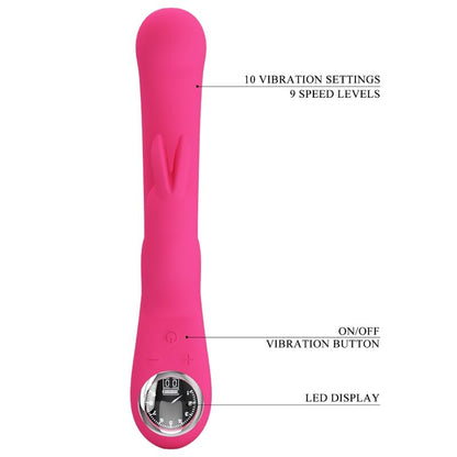 PRETTY LOVE - LAMAR RABBIT &amp; PINK G-SPOT VIBRATOR