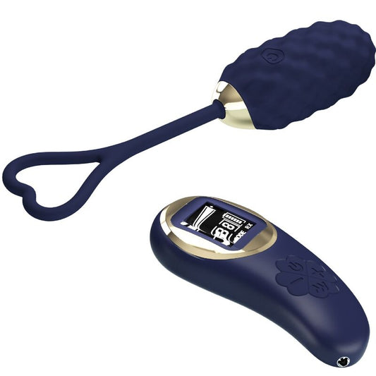 PRETTY LOVE - VIVIAN REMOTE CONTROL VIBRATING EGG BLUE