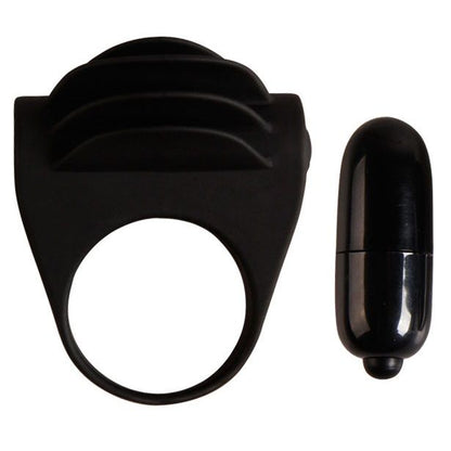 Anillo vibrador negro PRETTY LOVE CHESTER de la marca PRETTY LOVE MALE, con diseño ergonómico y superficie suave.