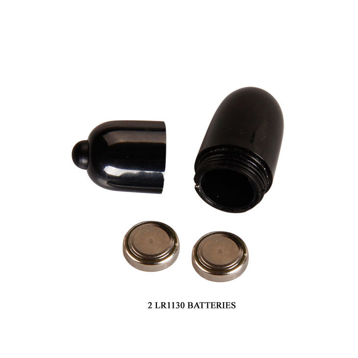 Anillo vibrador negro de la marca PRETTY LOVE MALE, con diseño moderno y texturizado para placer personal.