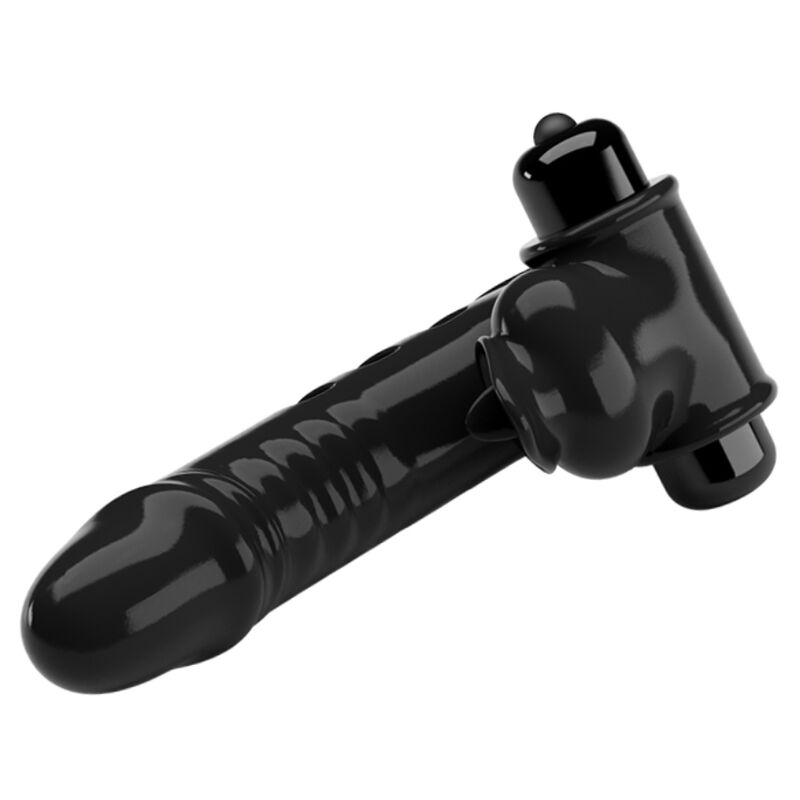 PRETTY LOVE - CORBIN FUNDA DIT VIBRADOR NEGRE