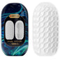 Huevo masturbador Pretty Love Whirl Mystery Venus, con textura interior para placer, en color rosa, para uso masculino.