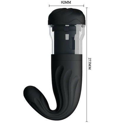 Masturbador masculino multifunción PRETTY LOVE MALE Breton, con textura realista y diseño ergonómico para mayor comodidad.
