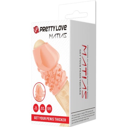 Gel engrosador de pene natural PRETTY LOVE MATIAS, crema para mejorar tamaño y firmeza masculina.