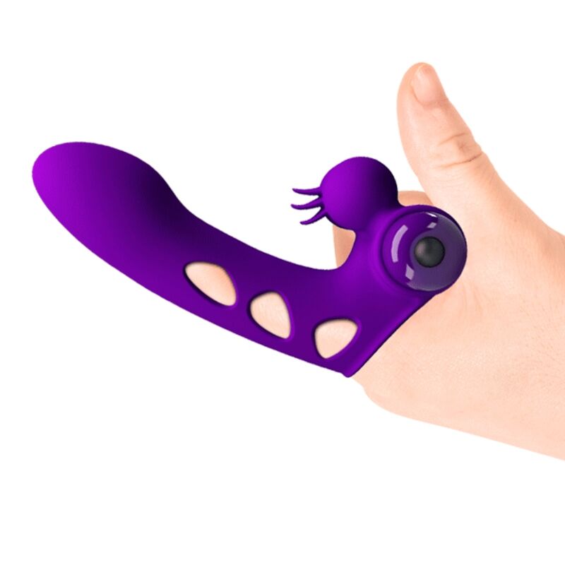 PRETTY LOVE - ORLANDO FUNDA DE DIT VIBRADOR MORAT