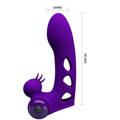 PRETTY LOVE - ORLANDO FUNDA DE DIT VIBRADOR MORAT