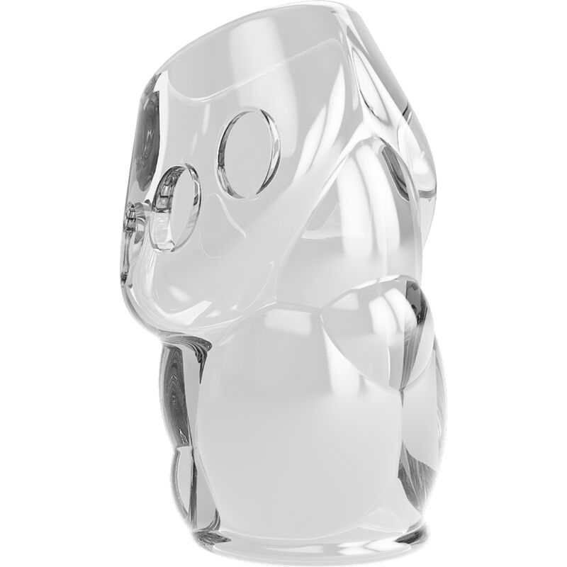 Engrosador de pene transparente PRETTY LOVE OSKAR de la marca PRETTY LOVE MALE, material suave y diseño ergonómico.