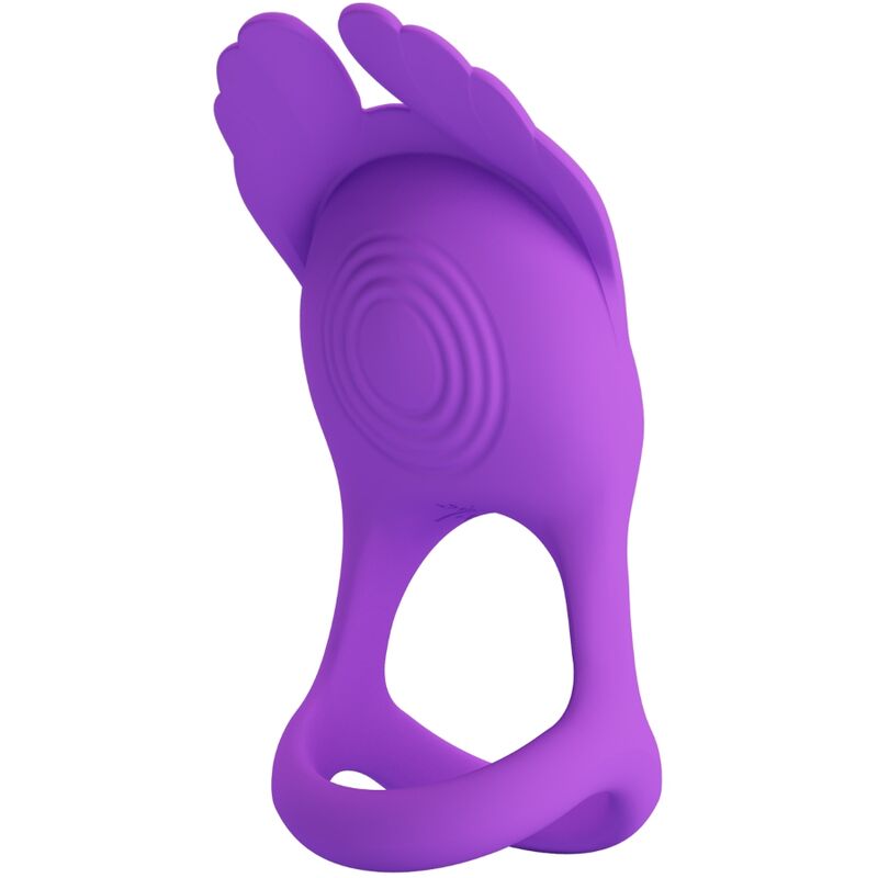 PRETTY LOVE - SILAS VIBRATING RING 7 VIBRATIONS SILICONE LILAC