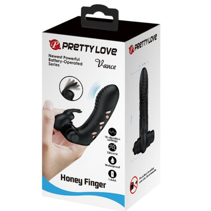 PRETTY LOVE - VANCE FUNDA DIT VIBRADOR CONILL NEGRE