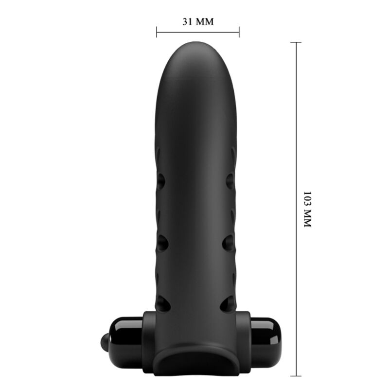 PRETTY LOVE - VANCE FUNDA DIT VIBRADOR CONILL NEGRE