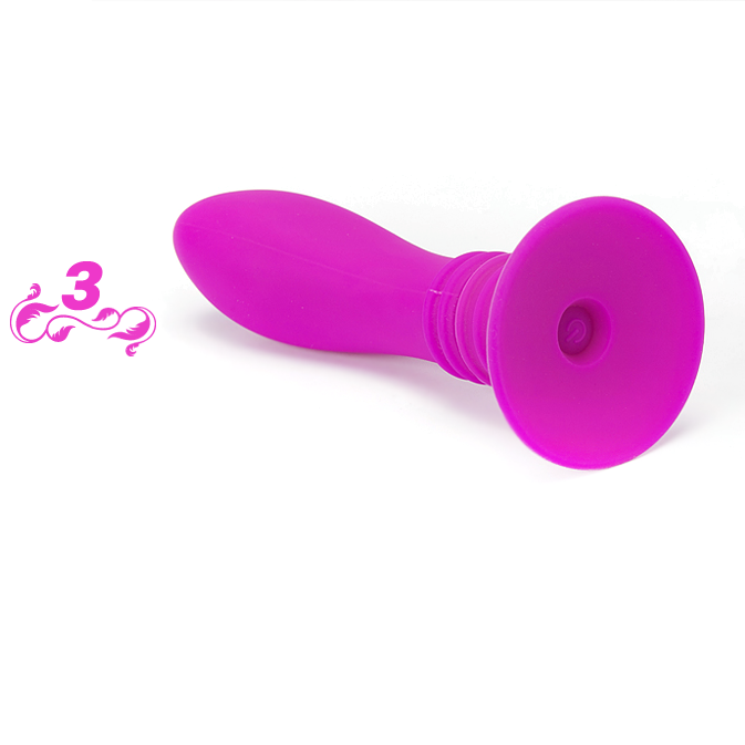 Plug anal vibrador Pretty Love Booty Passion con vibración de 10V, diseño ergonómico y control de intensidad, de la marca Pretty Love Smart.