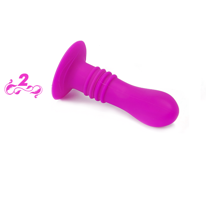 Plug anal vibrador PRETTY LOVE BOOTY PASSION con vibración de 10V, diseño ergonómico y control de intensidad.