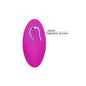 Pretty Love Egg Berger remote control vibrator in vibrant purple with sleek design and textured surface for enhanced pleasure.