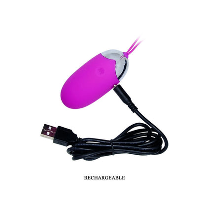 Pretty Love Egg Berger Remote Control 12V, a sleek and compact egg-shaped massager with a remote control feature.