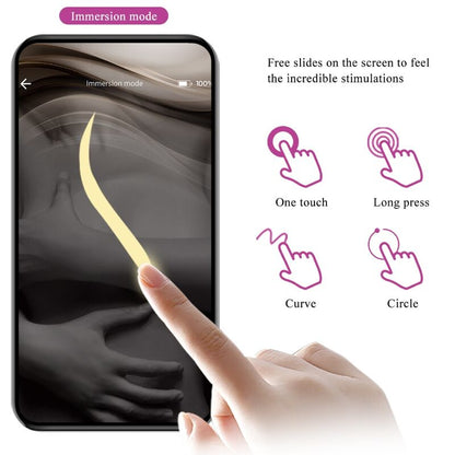 Vibrador recargable lila de la marca PRETTY LOVE SMART, modelo Ethan, con diseño ergonómico y materiales suaves.