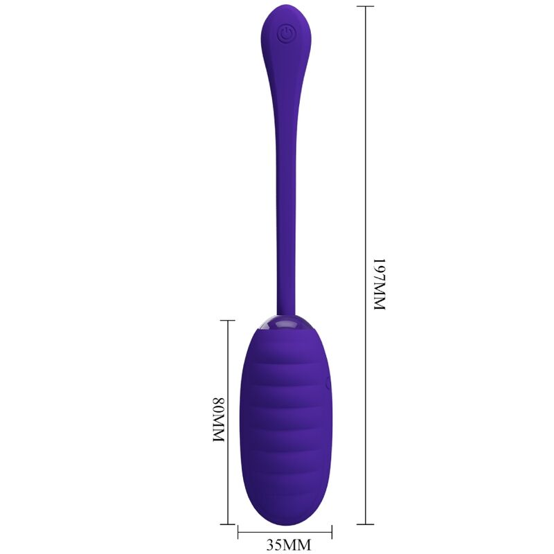 PRETTY LOVE - KIRK OU VIBRADOR RECARREGABLE LILA