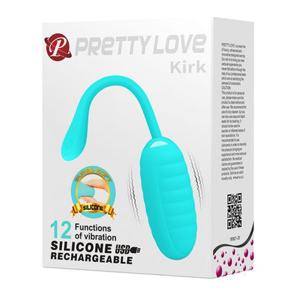 PRETTY LOVE - KIRK OU VIBRADOR RECARREGABLE VERD CLAR