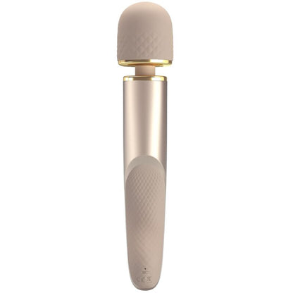 Masajeador PRETTY LOVE SMART con 7 modos de vibración en acabado champagne, diseñado para relajación y bienestar.
