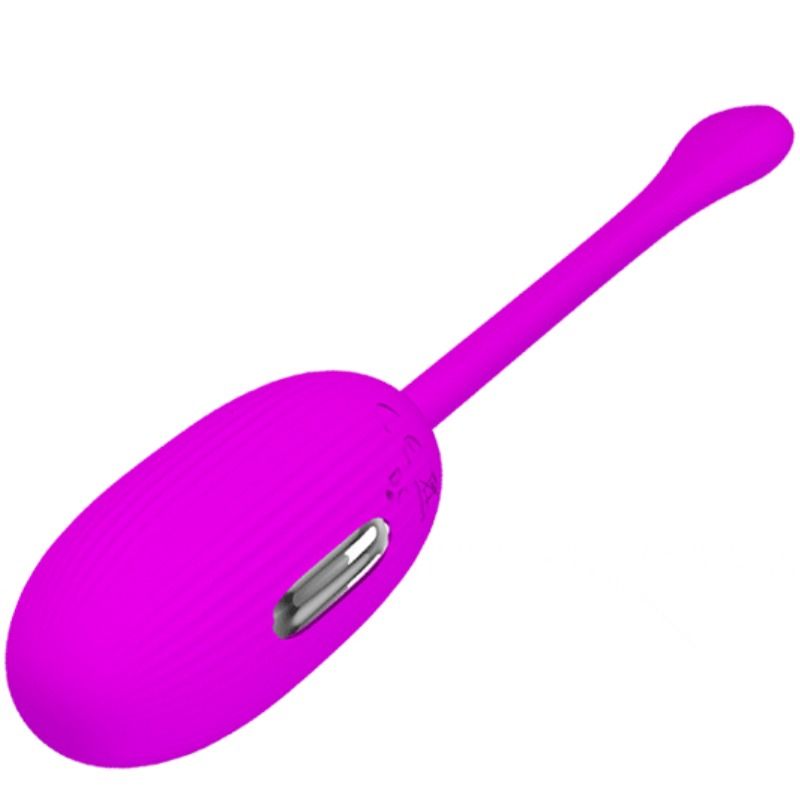 Vibrador huevo PRETTY LOVE SMART con función electroshock y diseño compacto para placer íntimo.