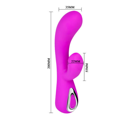 Pretty Love Smart Honey Vibrator in sleek design with soft contours, showcasing its textured surface and ergonomic shape.