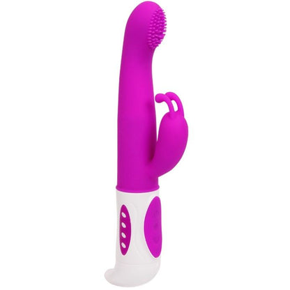 Pretty Love Smart Hugh Rabbit Lila in purple, showcasing its sleek design and flexible ears for targeted stimulation.
