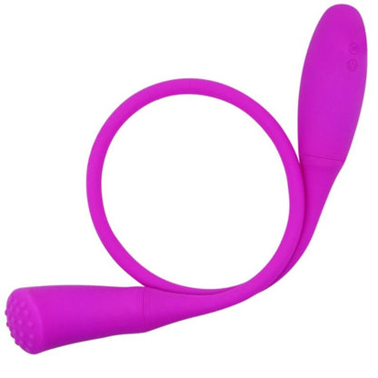 Vibrador PRETTY LOVE SMART Snaky Vibe con 2 motores, diseño ergonómico y flexible, ideal para estimulación precisa.