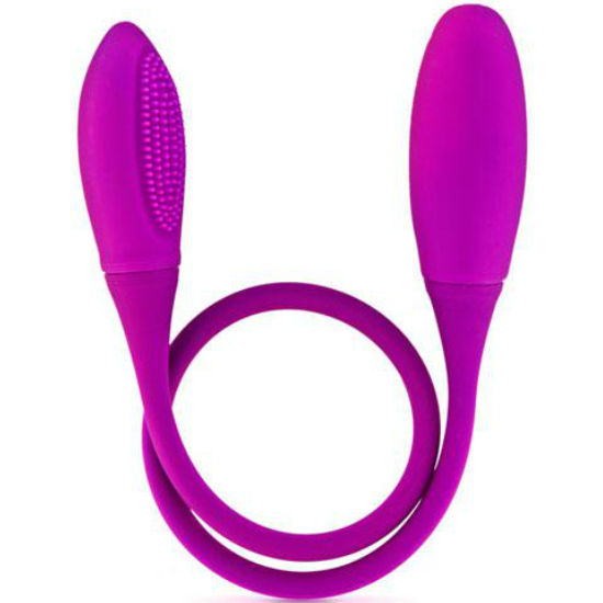 Vibrador PRETTY LOVE SMART SNaky Vibe con 7 niveles y 3 funciones de estimulación, diseño ergonómico en color negro.