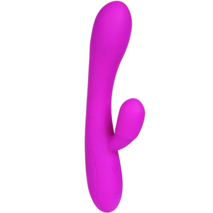 Pretty Love Smart Victor vibrator with clitoral stimulator, featuring a sleek design and vibrant color.