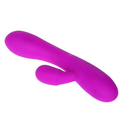 Pretty Love Smart Victor vibrator with clitoral stimulator, showcasing a sleek design and vibrant color.