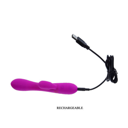 Pretty Love Smart Victor vibrator with clitoral stimulator, showcasing a sleek design and ergonomic shape.