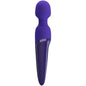 Vibrador wand PRETTY LOVE ANTONY YOUTH en color violeta con efecto calor, diseño ergonómico y suave superficie.