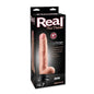 Vibrador REAL FEEL DELUXE Número 7, con diseño ergonómico y detalles suaves, para uso íntimo y placentero.