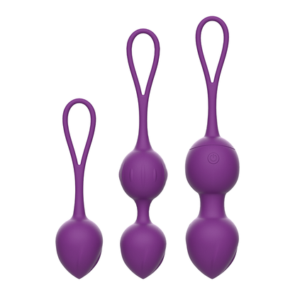Bolas vibradoras REWOBEADS de REWOLUTION con control remoto y tecnología WatchMe, diseño discreto y moderno para placer.