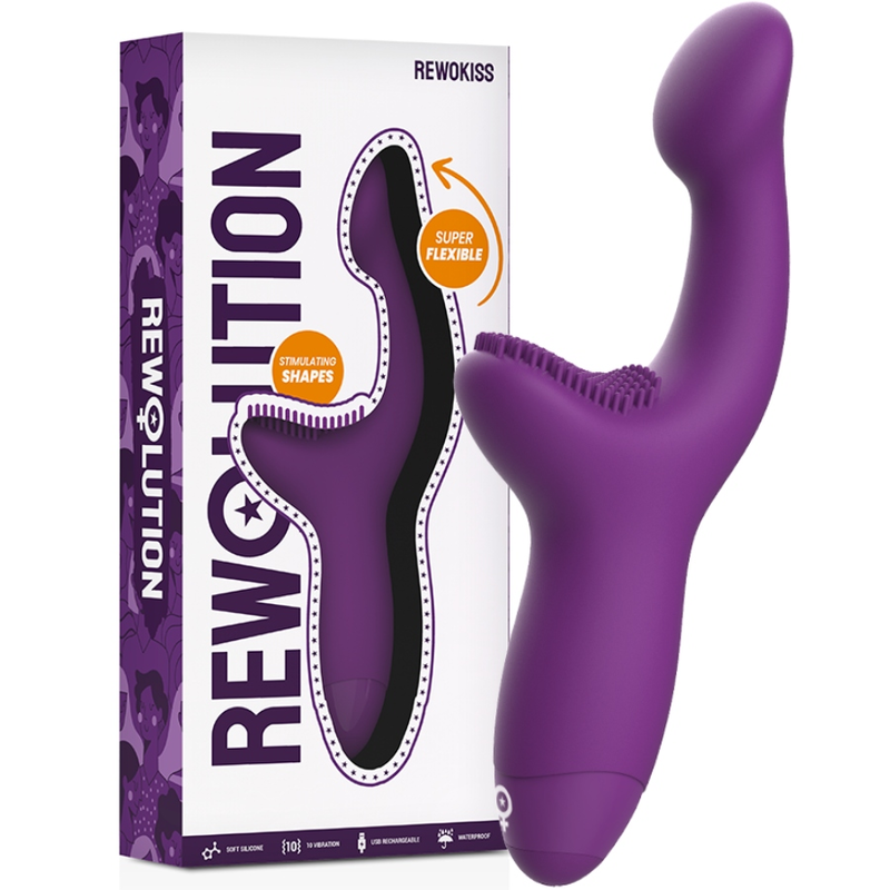 REWOLUTION - REWOKISS VIBRADOR ESTIMULADOR PUNT A